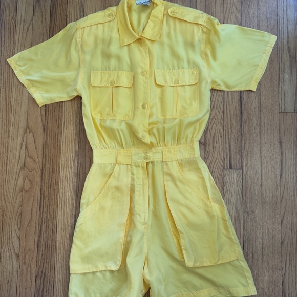 Sarah Richards 100% Silk Romper - Picture 2 of 3